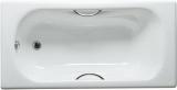 Enameled bathtub