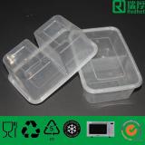 Two Compartments Plastic PP Food Box 850ml