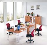 office cubicle, office workstation, 4 seats office desk