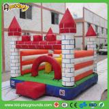 Funny bouncy castle, amusement park type inflatable castle