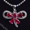 Red Corundum Pendants 010