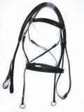 bitless PVC horse bridle with matching rein